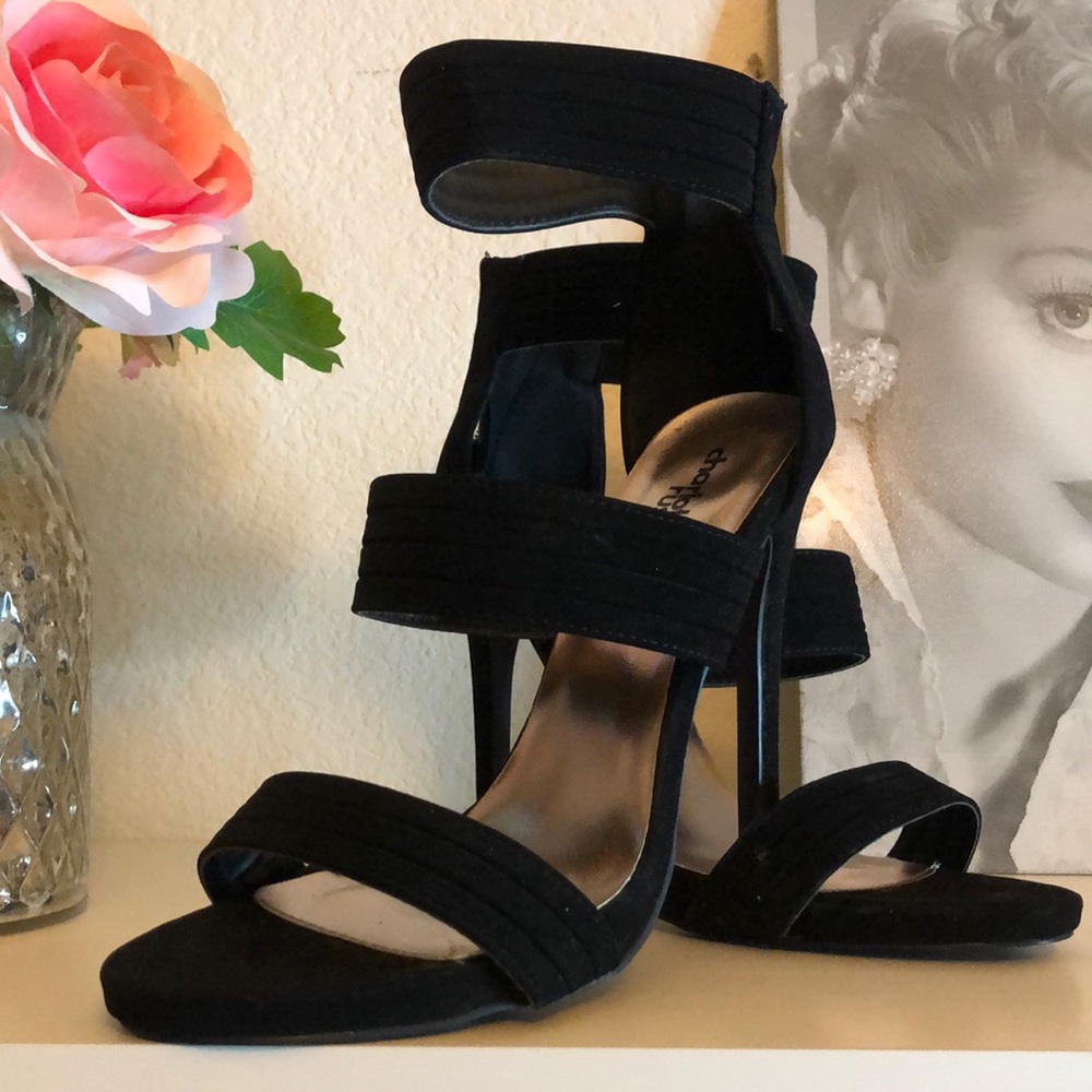 Black heels